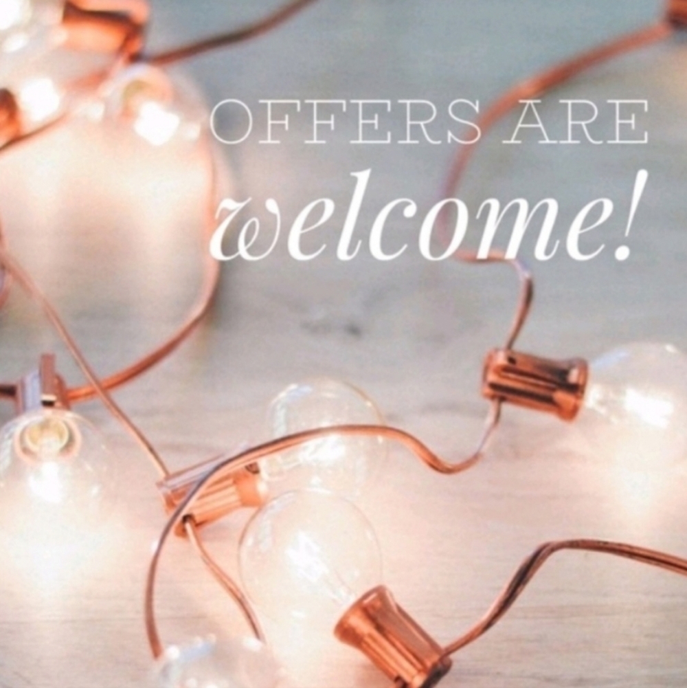 Make an offer Reasonable offers accepted